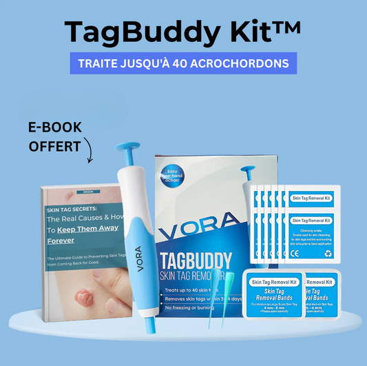 TagBuddy™ – Kit d’Élimination des Acrochordons